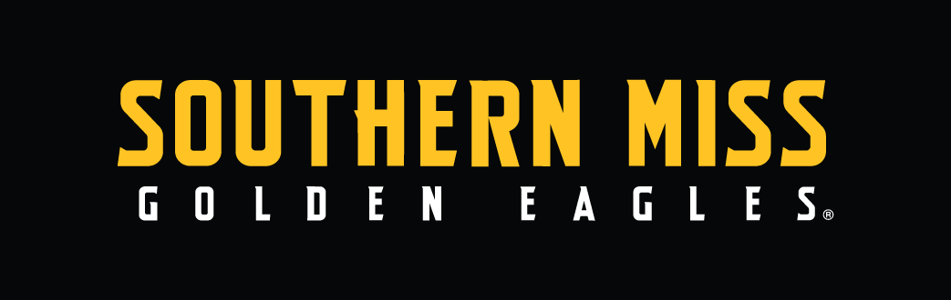 Southern Miss Golden Eagles 2003-Pres Wordmark Logo 06 vinyl decal